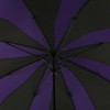 Purple & Black Swirl Walking Length Umbrella by Soake