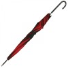 Red & Black Swirl Walking Length Umbrella by Soake