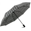 Everyday Tartan Compact Folding Umbrella - Black