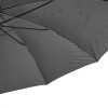 Music Notes Walking Length Umbrella - Black