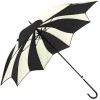 Black & Cream Swirl Walking Length Umbrella by Soake