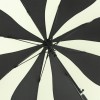 Black & Cream Swirl Walking Length Umbrella by Soake