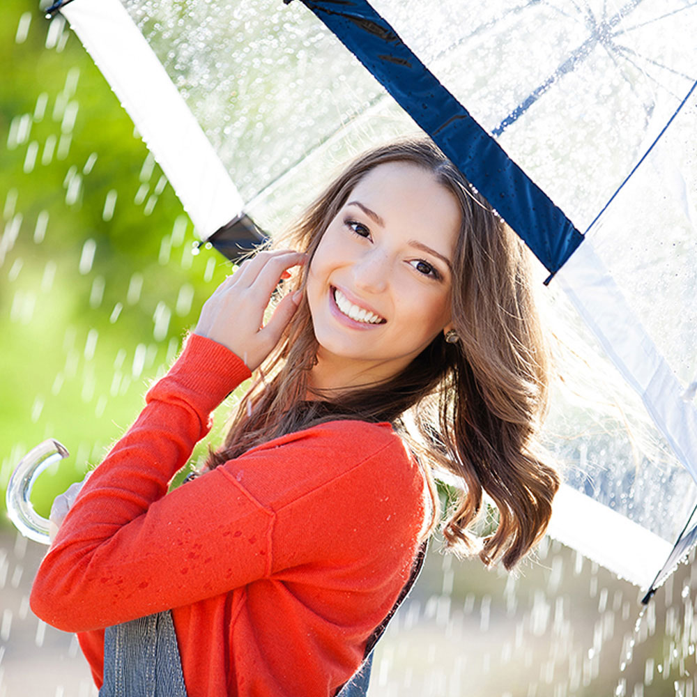 See through Dome & Clear Umbrellas