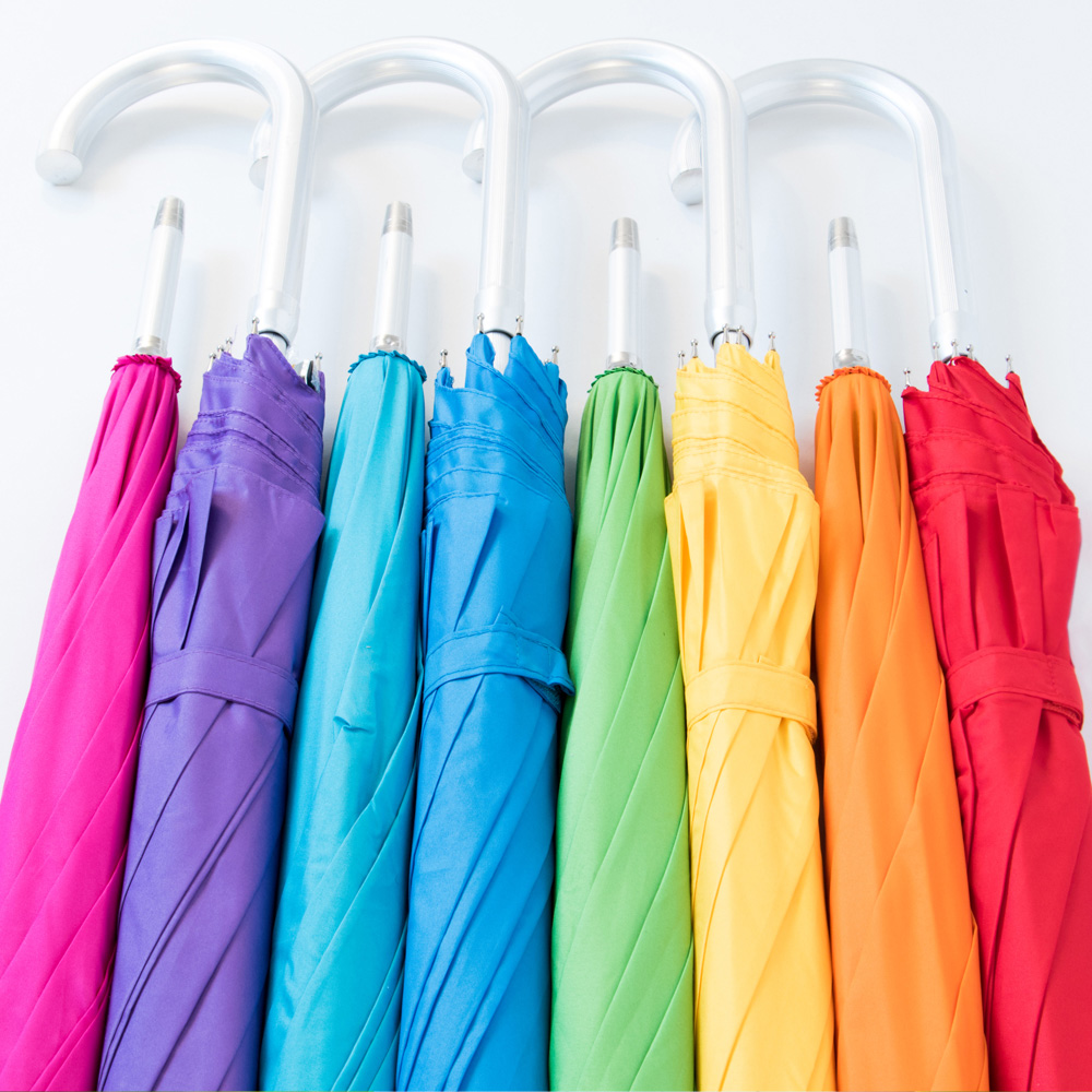 Plain Coloured Event Umbrellas