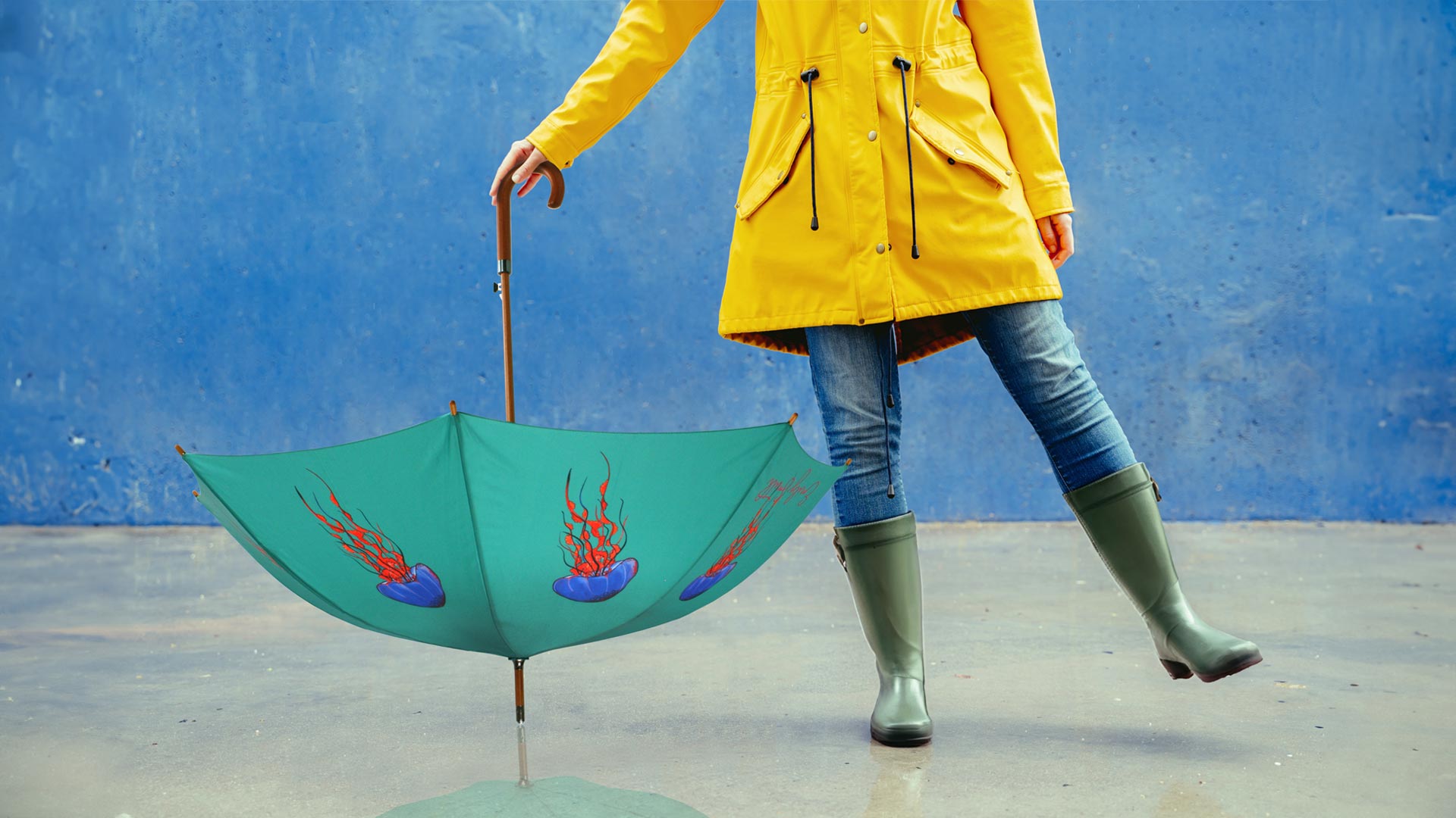 Step into Nature's Palette: Emily Smith Umbrellas at Brolliesgalore