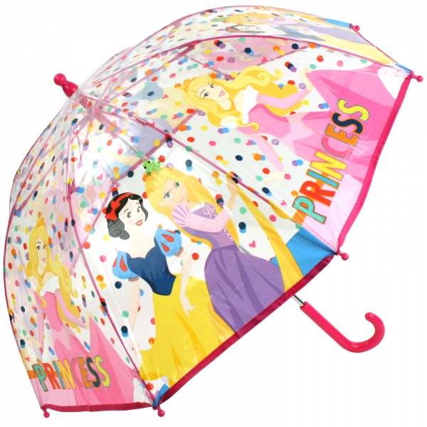 Disney Princesses Children's Clear Dome Umbrella