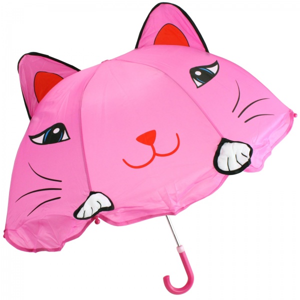 Soake Kid's 3D Pop-Up Umbrella - Lucky Cat