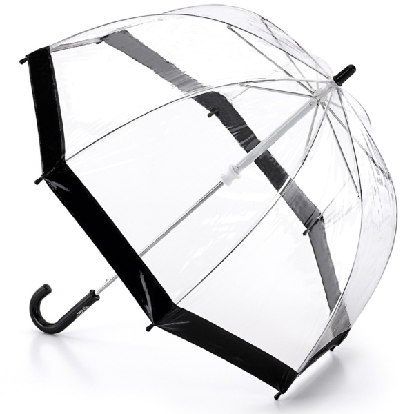 Fulton Funbrella Birdcage - Black - Clear Umbrellas for Children
