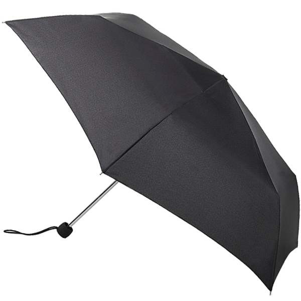 Fulton Superslim Mini Folding Umbrella - Black