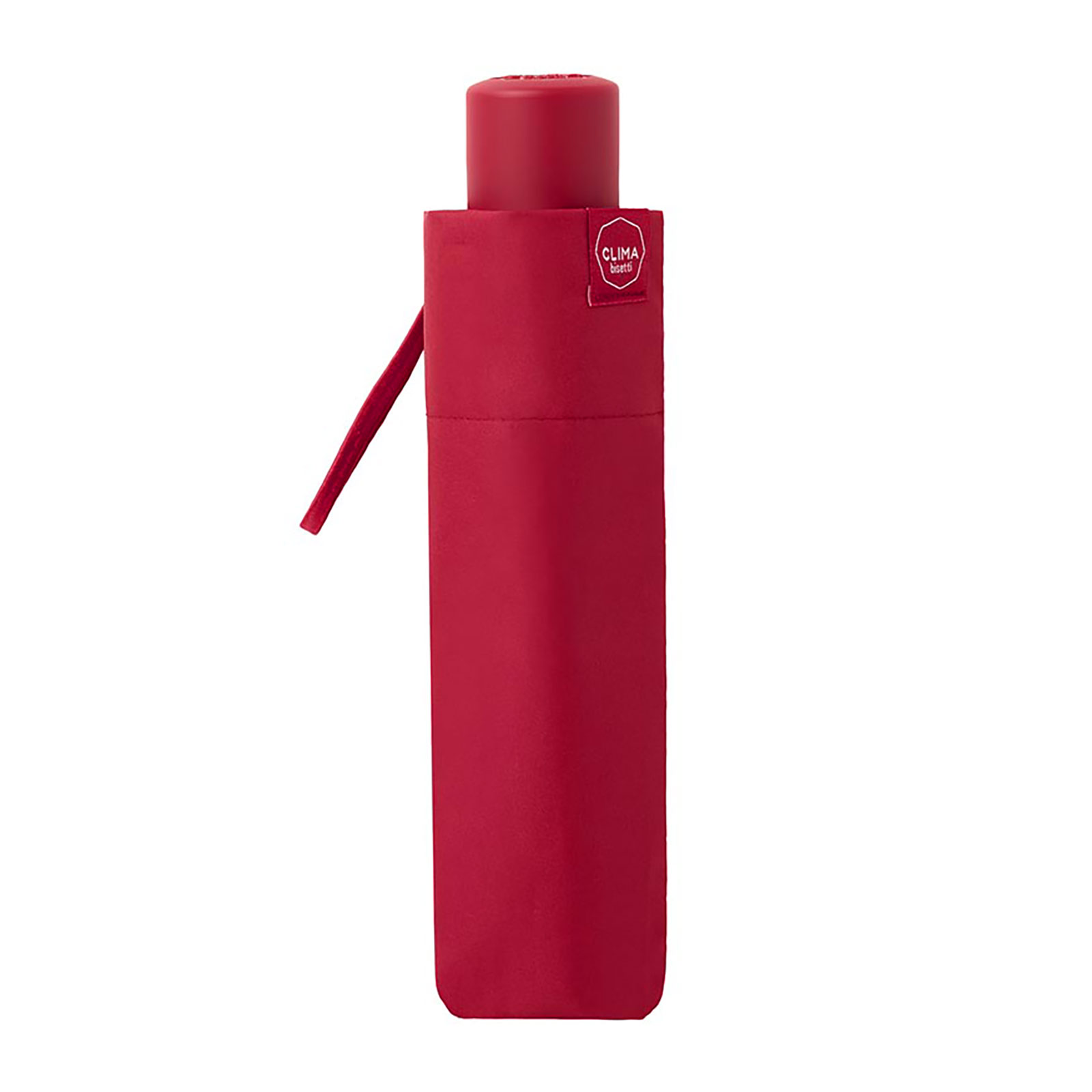 【80】Bodysuit (Umbrella) Bisetti UVP Travel Folding Umbrella - Cherry Red | Brolliesgalore