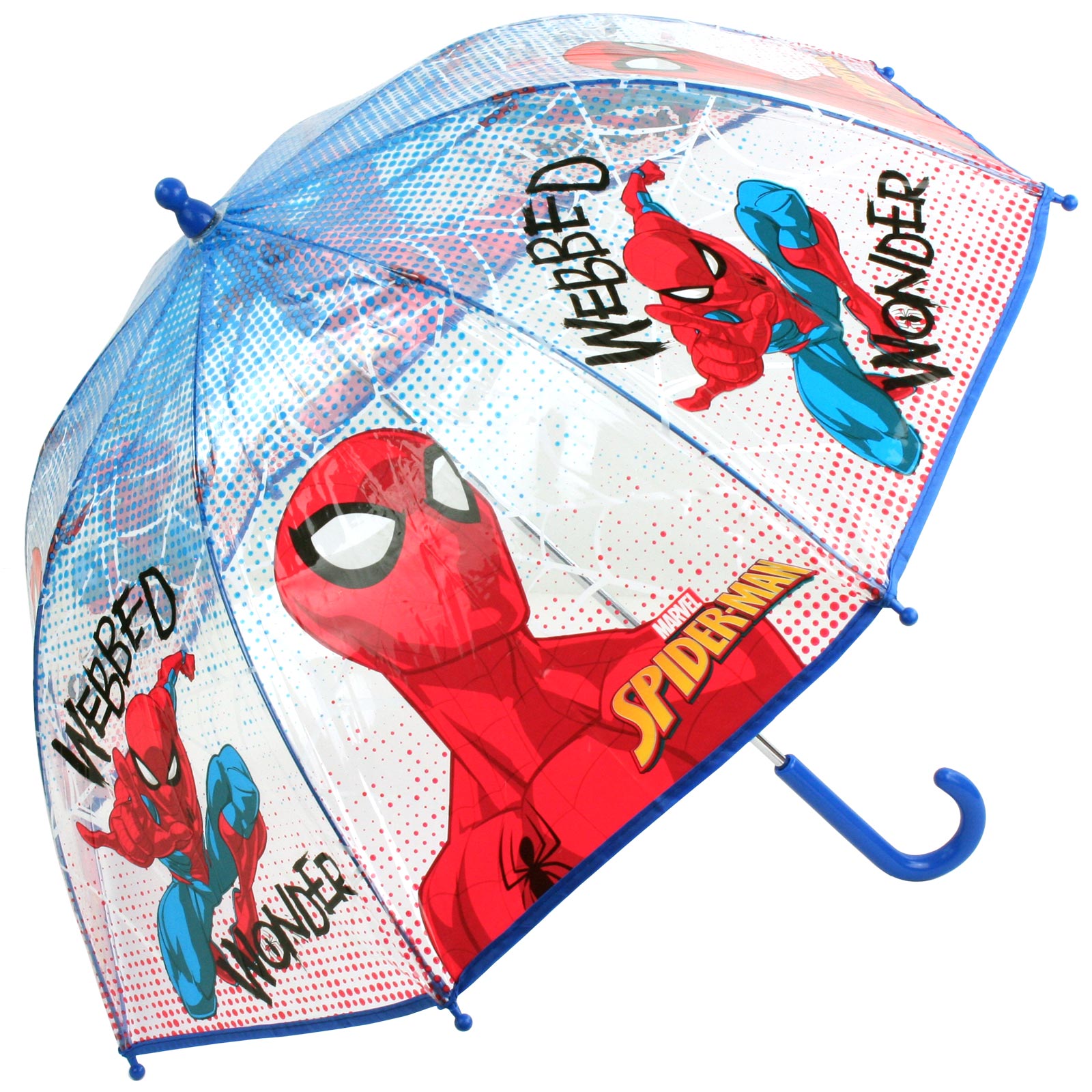 Marvel Spiderman The Webbed Wonder Umbrella for Children