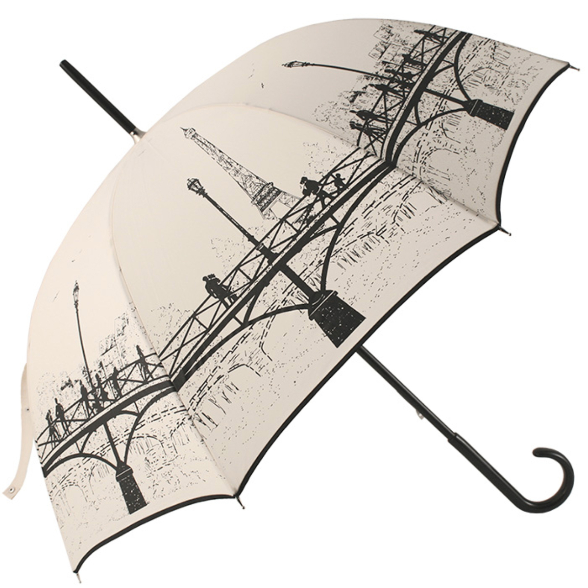 Pont des Arts Umbrella by Guy de Jean