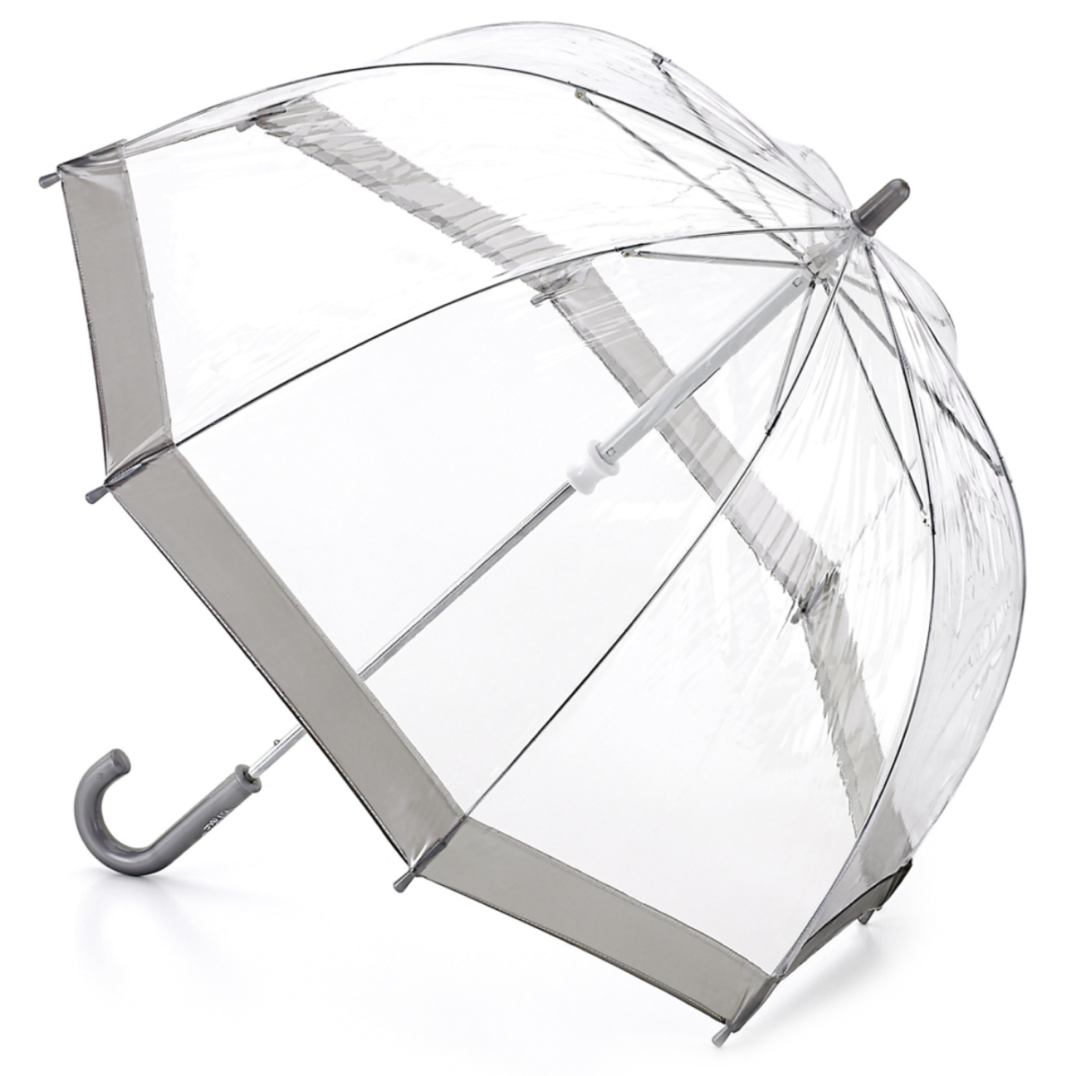Fulton Funbrella Birdcage - Silver - Clear Umbrella for Children