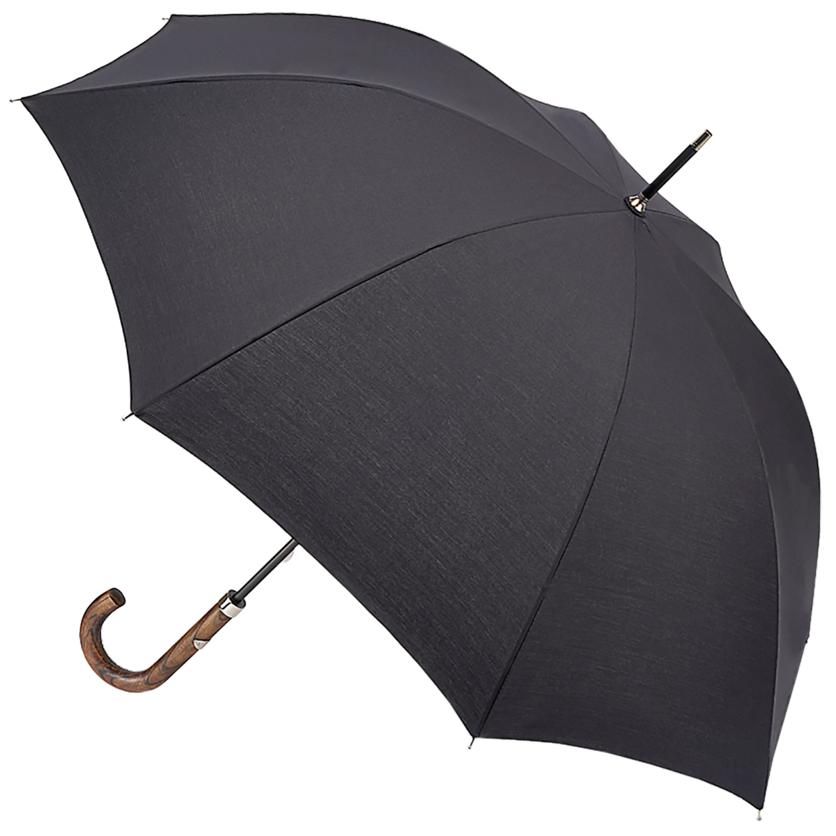 Fulton Hampstead - Classic Black Walking Length Umbrella