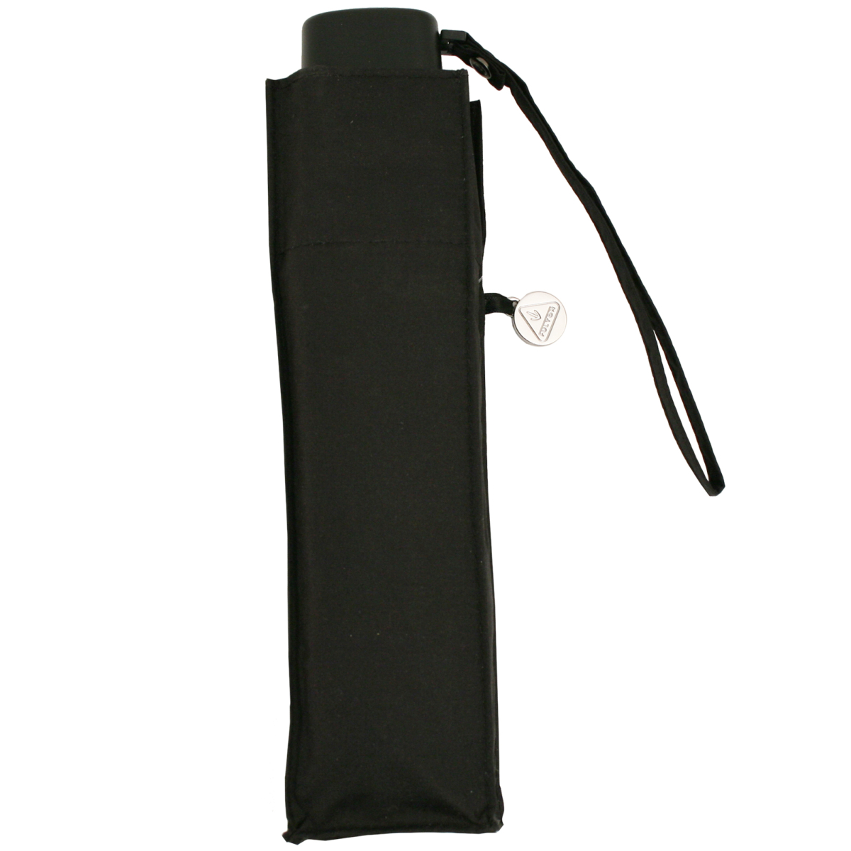 Fulton Miniflat Lightweight Folding Umbrella - Black