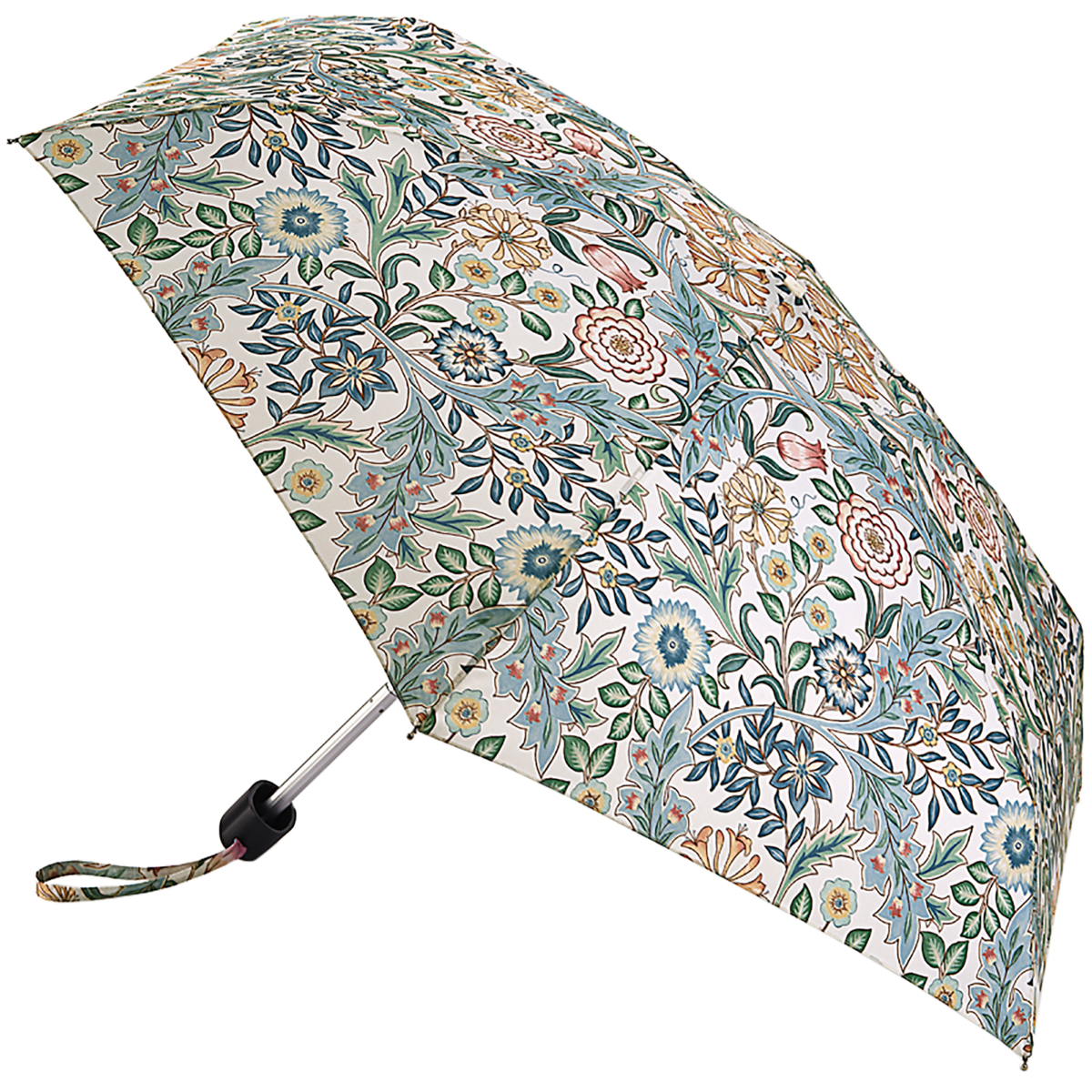 Morris & Co Tiny by Fulton - Lightweight Folding Umbrella - Wilhelmina