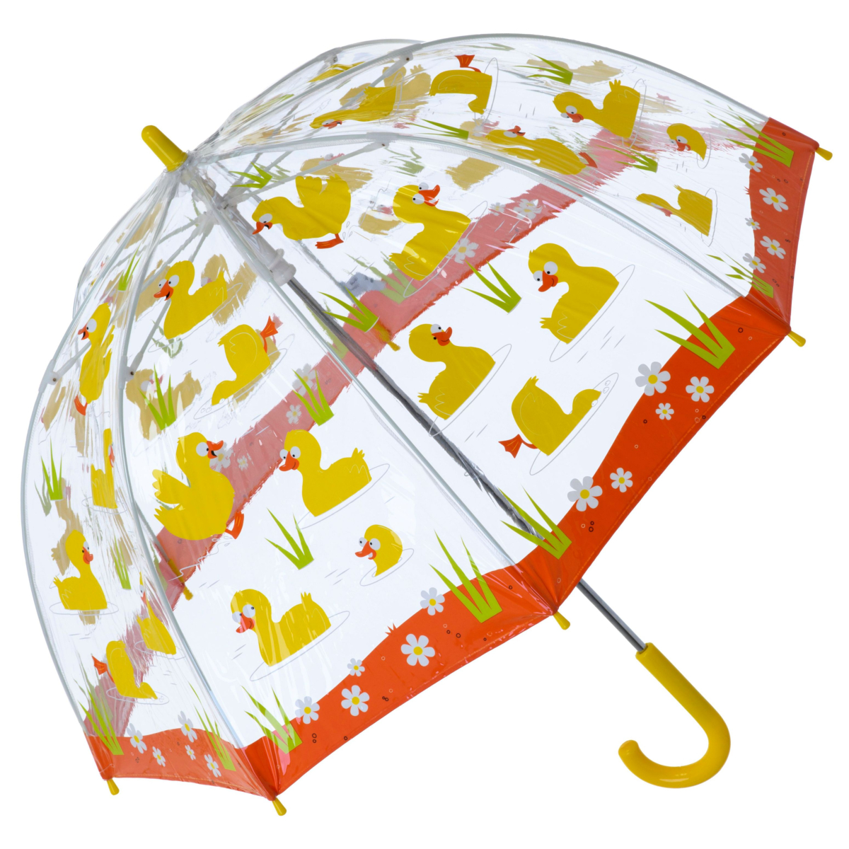 Bugzz PVC Dome Umbrella for Children - Quacky Ducks