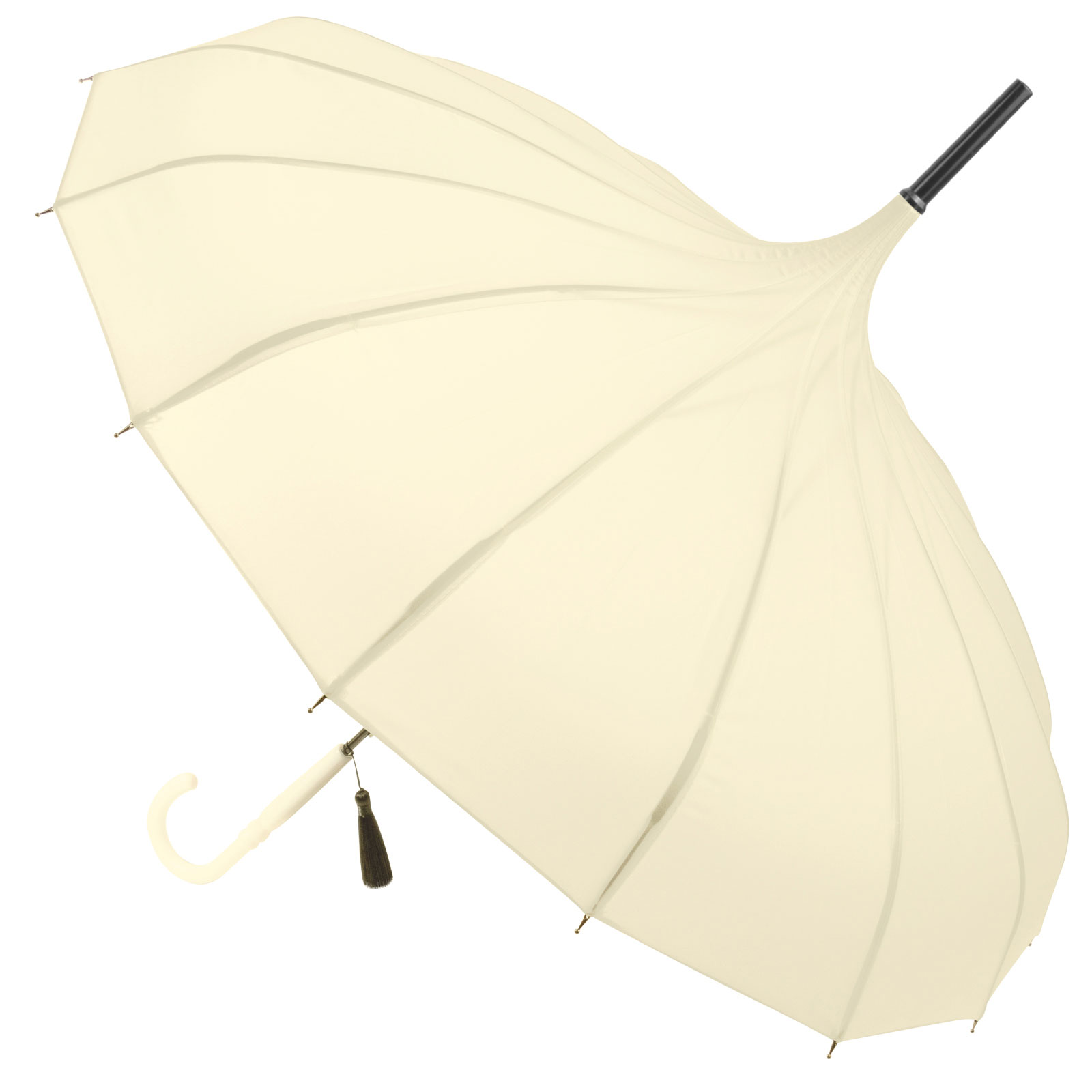 Classic Pagoda Umbrella from Soake - Cream