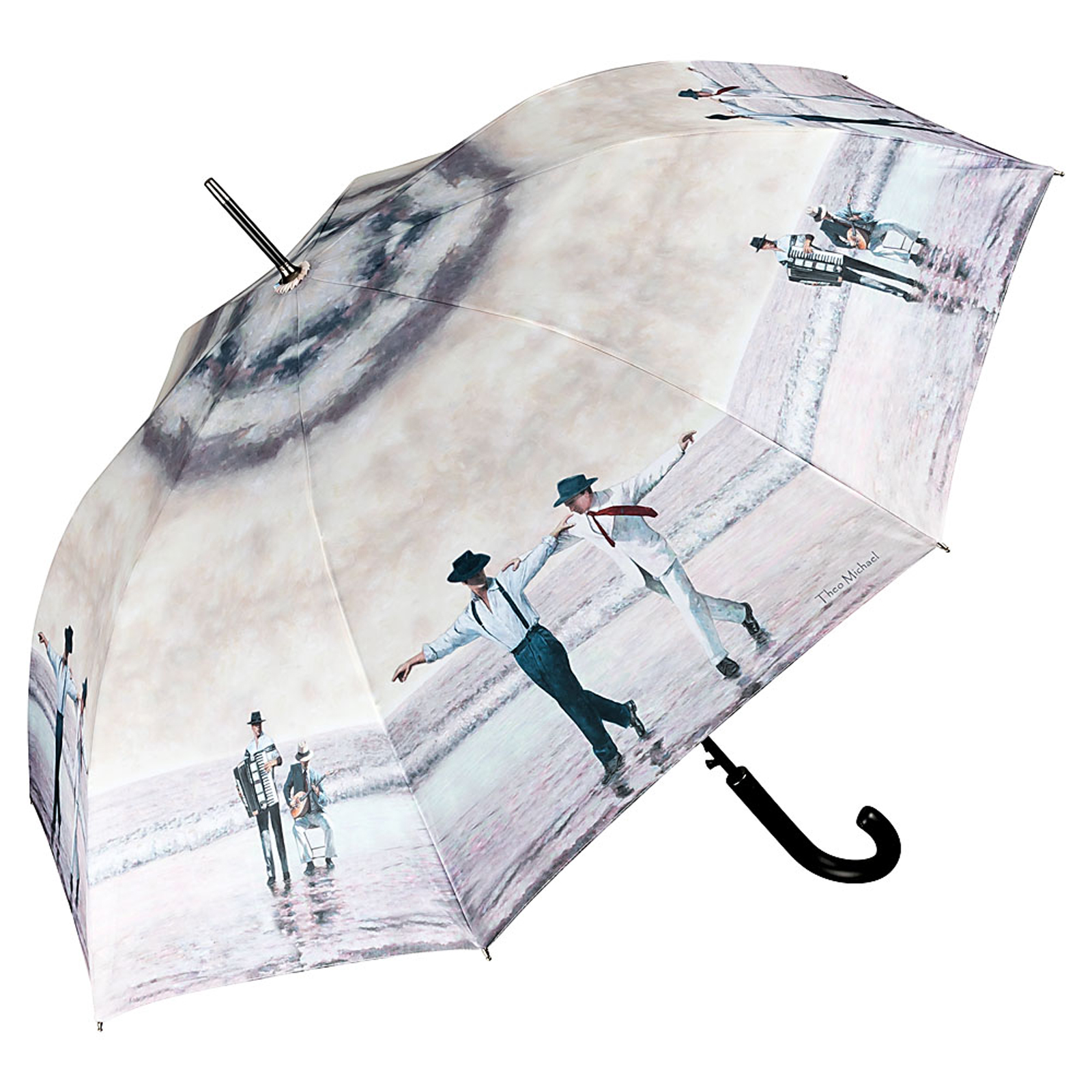 Theo Michael Walking Length Art Umbrella - Sirtaki