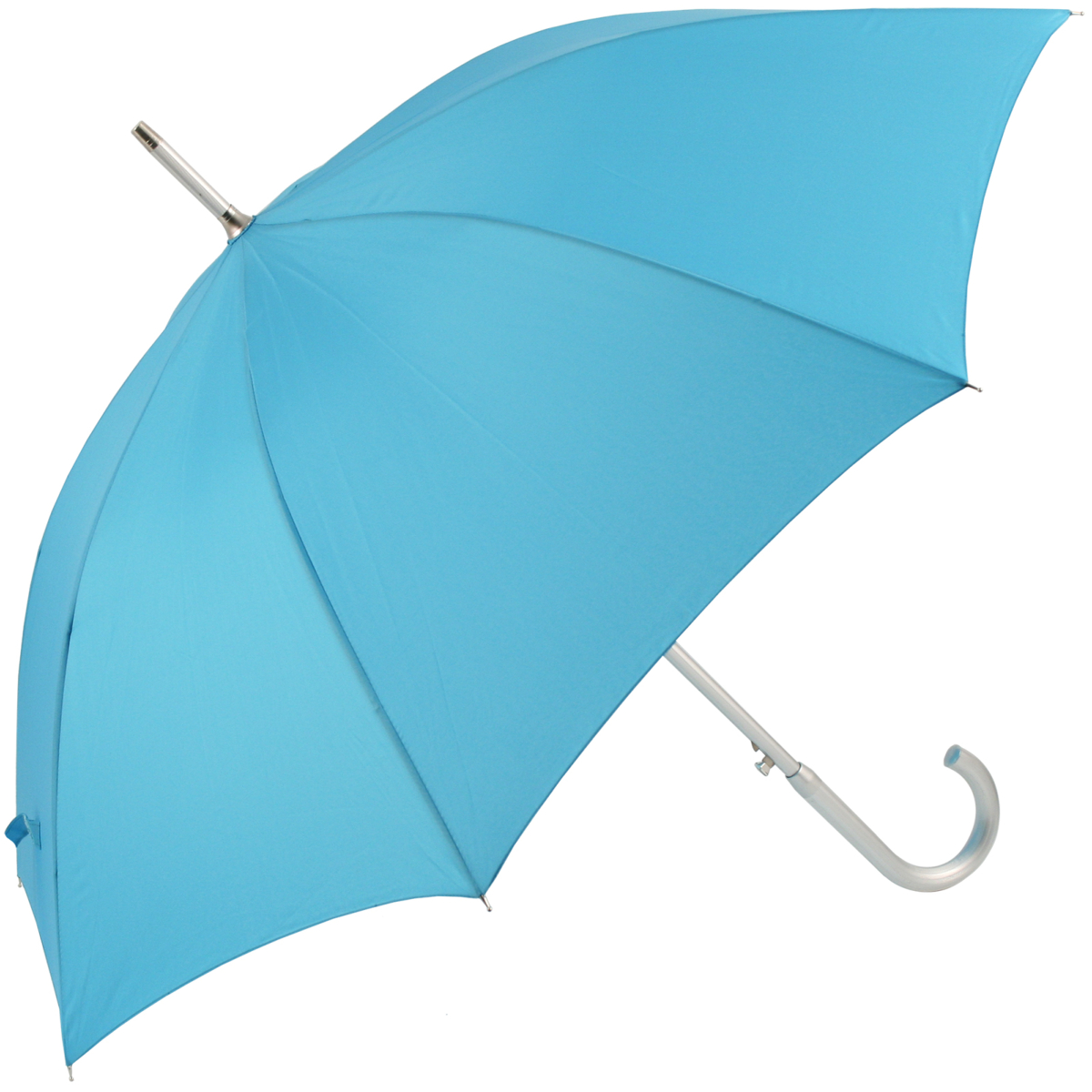 Colours - Plain Coloured Umbrella - Aqua