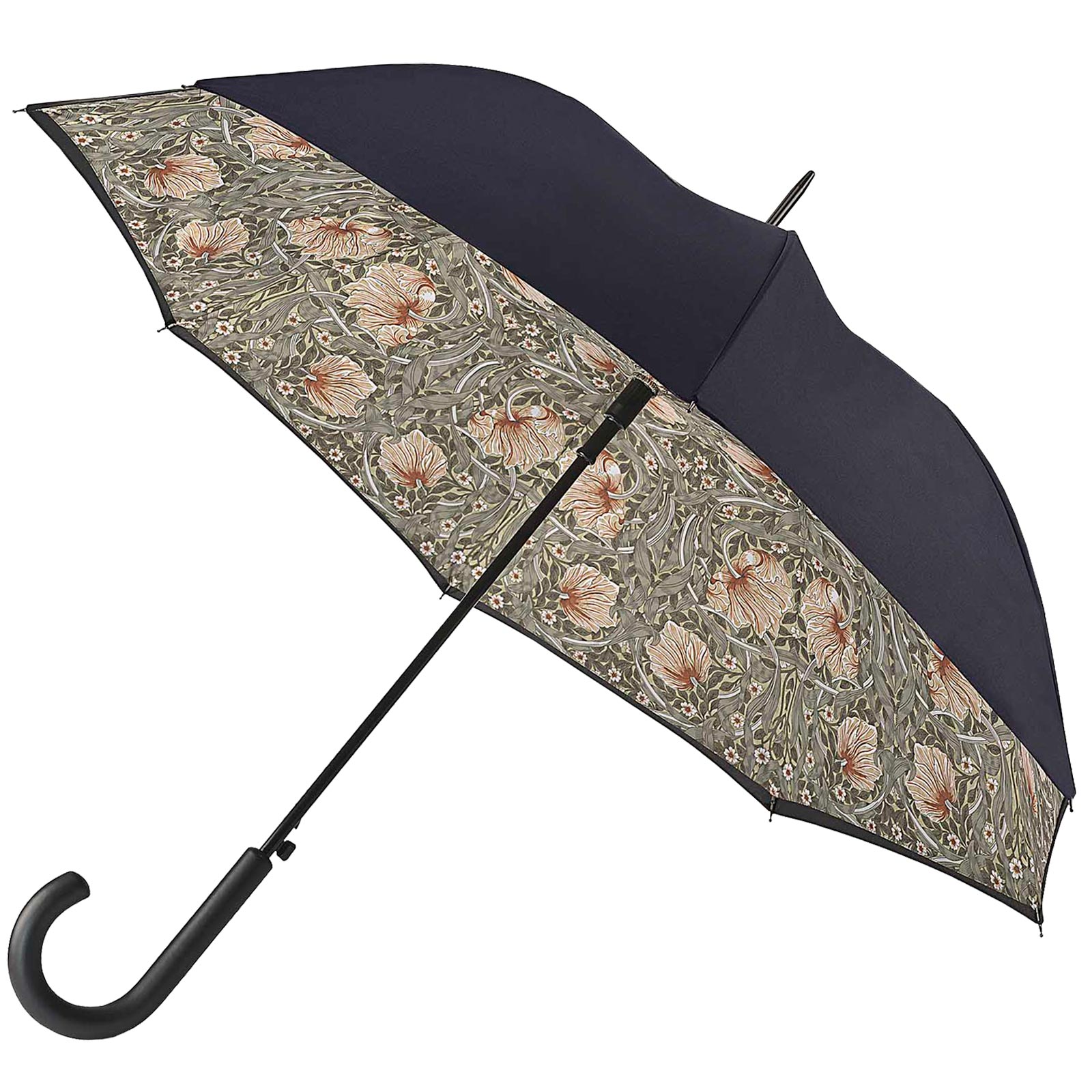 Morris & Co Bloomsbury Double Canopy UPF 50+ Umbrella - Pimpernel Bayleaf Manilla