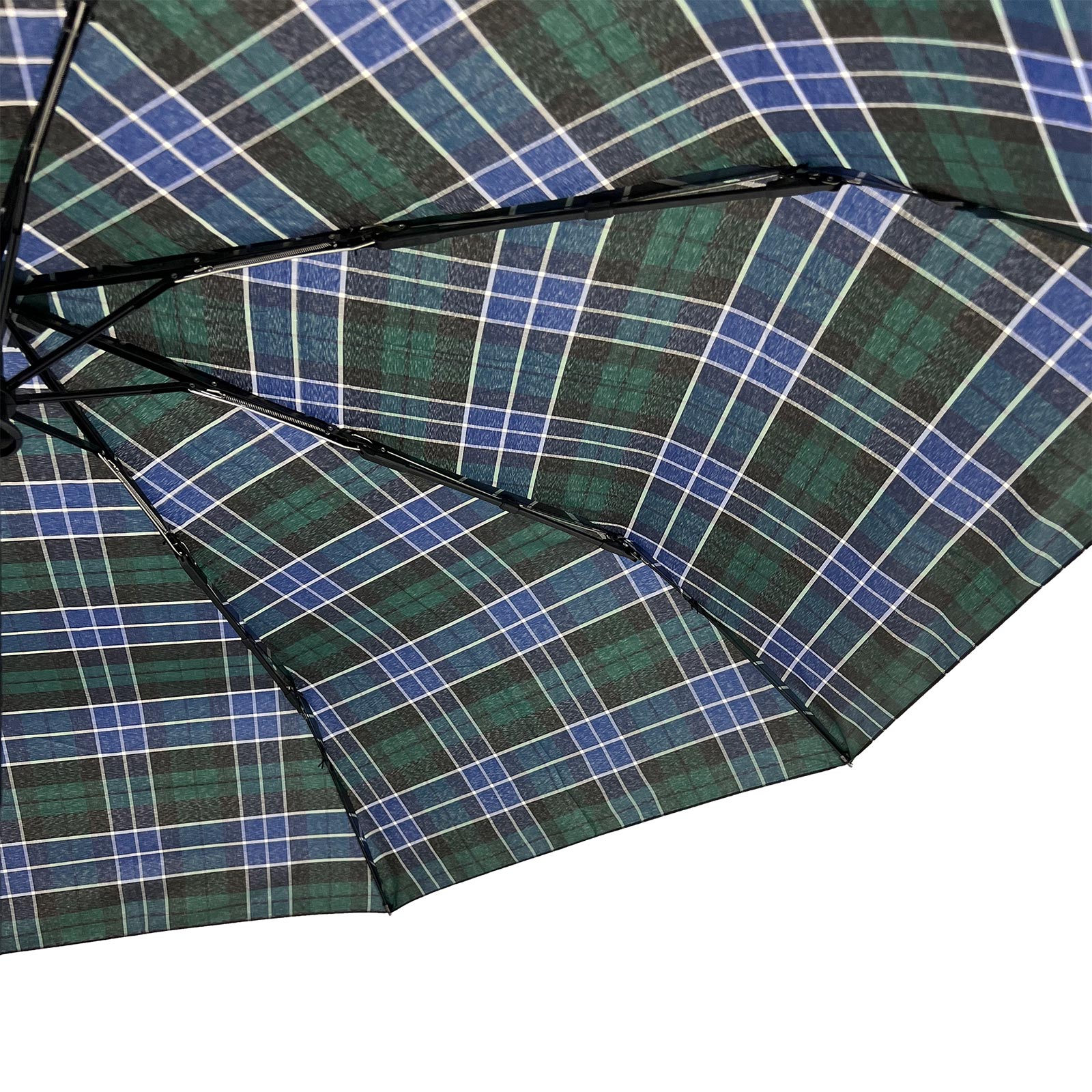Shaw Modern Tartan Crest Umbrella