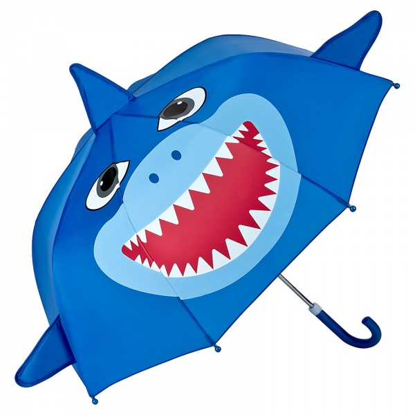 Children's 3D Umbrella - Shark