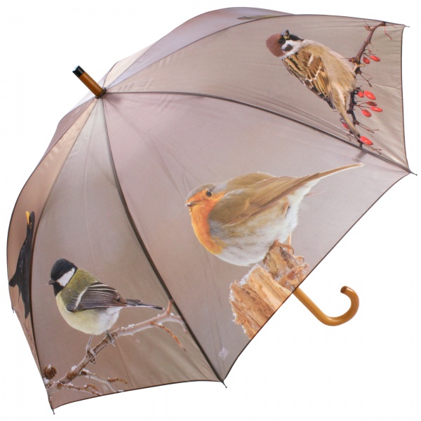 Autumn Birds Umbrella by Fallen Fruits