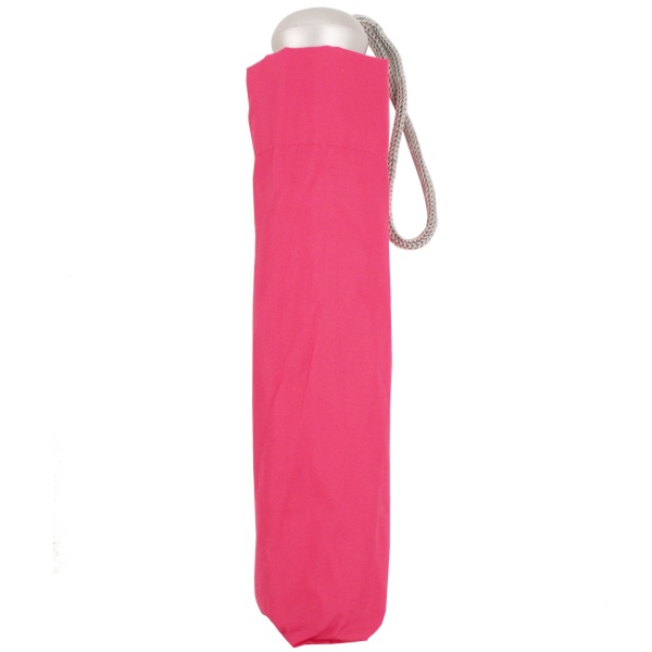 Mini Colours - Plain Coloured Folding Umbrella - Fuchsia