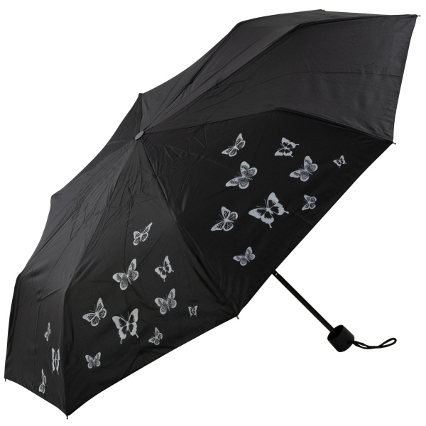 Scattered Butterflies Manual Opening Folding Umbrella