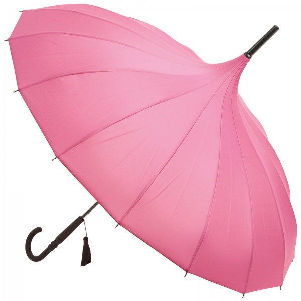 Classic Pagoda Umbrella from Soake - Pink