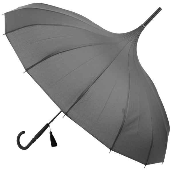 Classic Pagoda Umbrella from Soake - Grey