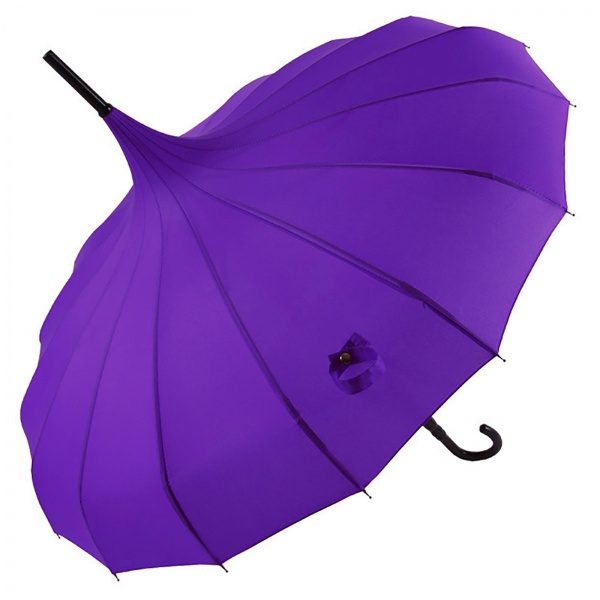 Classic Pagoda Umbrella from Soake - Purple