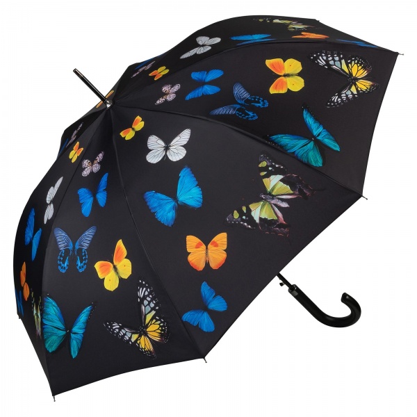 Butterfly Dance Art Print Walking Length Umbrella