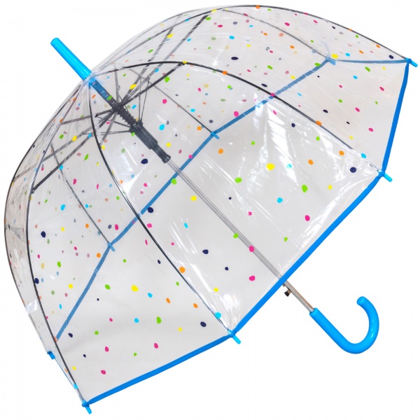 Susino Clear Dome Umbrella - Speckle Print