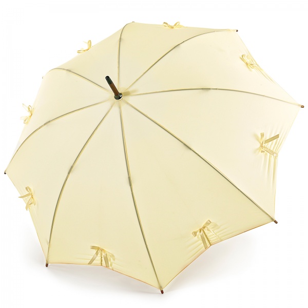 Fulton Kensington Star UV Protective Umbrella - Cream